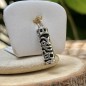 Pendentif Tiki Santé en Acier Inoxydable et Onyx Noire Pendentif Tiki Santé en Acier Inoxydable et Onyx Noire