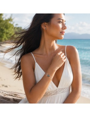Bracciale con perla di Tahiti