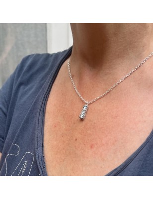 tiki homme en pendentif argent mana signification