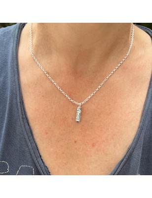 tiki homme en pendentif argent mana signification