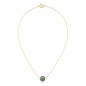 18K Gold Necklace with 9/10mm Peacock Tahitian Pearl 18K Gold Necklace with 9/10mm Peacock Tahitian Pearl