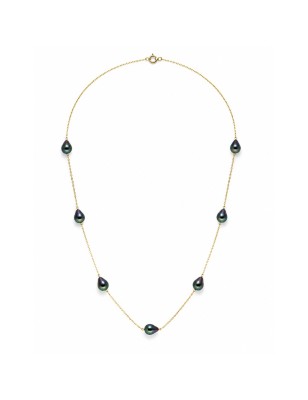 collier or femme perle de tahiti