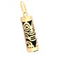 Mārama - Pendentif Tiki Or 18 Carats et Onyx Noir Mārama - Pendentif Tiki Or 18 Carats et Onyx Noir