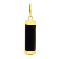 Tiki Santé - Colgante Tiki de Oro de 18 Quilates con Ónix Negro Tiki Santé - Colgante Tiki de Oro de 18 Quilates con Ónix Negro