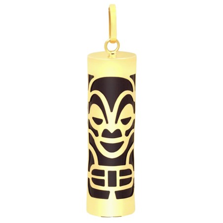 pendentif tiki or - tiki tahitien