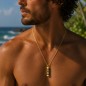 Love Tiki - Подвеска Тики из золота 18 карат с чёрным ониксом