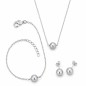 Parure Poerava – Collana, Bracciale e Orecchini con Perle Grigie di Tahiti Parure Poerava – Collana, Bracciale e Orecchini con Perle Grigie di Tahiti