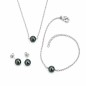 Parure Poerava – Collana, Bracciale e Orecchini con Perle di Tahiti Parure Poerava – Collana, Bracciale e Orecchini con Perle di Tahiti