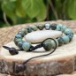 copy of African Turquoise Bracelet with Peacock Tahitian Pearl copy of African Turquoise Bracelet with Peacock Tahitian Pearl