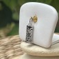 Health Tiki Pendant - Rhodium Silver - Black Agate Health Tiki Pendant - Rhodium Silver - Black Agate