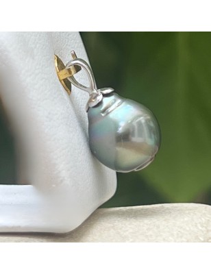 Colgante con perla cultivada