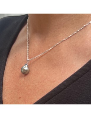 perle tahitienne en pendentif perle de culture prix