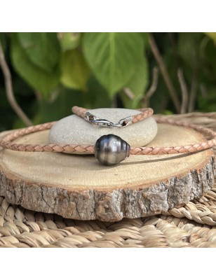 collier homme cuir et grosse perle de culture prix - Collier Homme Cuir Perle de Culture