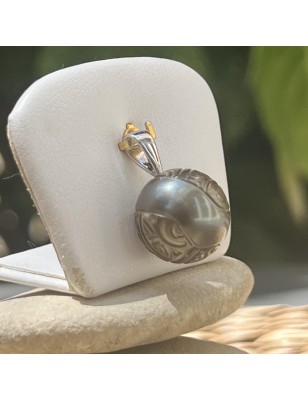 Colgante con Perla Cultivada – Colgante Tahitiano