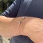 Vaitea - Bracciale - Perle di Tahiti Grigie