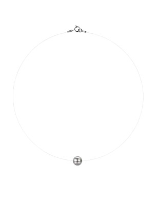 COLLANA cavo nylon Perla di Tahiti