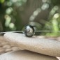 Mārie - Collier Invisible Perle de Tahiti Peacock de 8.80mm