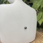 Mārie - Invisible Necklace with 8.25 mm Peacock Tahitian Pearl