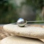 Mārie - Collier Invisible Perle de Tahiti Tilleul de 9.55 mm Mārie - Collier Invisible Perle de Tahiti Tilleul de 9.55 mm