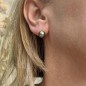 Orecchini in Oro 18 Carati con Perle di Tahiti Peacock da 9,06 mm