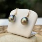 Gold-Filled-Ohrstecker mit Tahiti-Perlen Blue Pacific Sunset Gold-Filled-Ohrstecker mit Tahiti-Perlen Blue Pacific Sunset