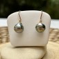 Серьги Gold Filled с таитянским жемчугом оттенка Linden Серьги Gold Filled с таитянским жемчугом оттенка Linden
