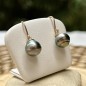 Moana Aurea - Gold-Filled Earrings with Linden Tahitian Pearls Moana Aurea - Gold-Filled Earrings with Linden Tahitian Pearls