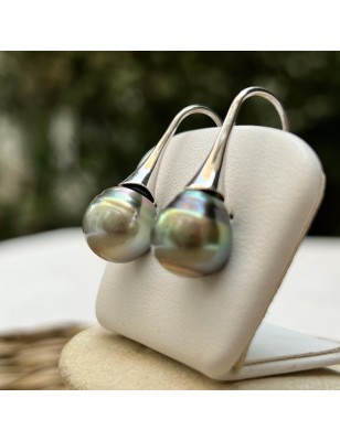 boucle oreille perle de tahiti prix - bijou tahitien femme perles de Tahiti
