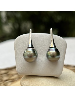 boucle oreille perle de tahiti prix - bijou tahitien femme perles de Tahiti