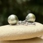 Tahiti Peacock Pearl Drop Earrings