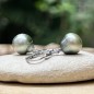 Tahiti Peacock Pearl Drop Earrings