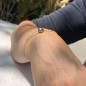 Bracciale con Peridoti e Perla di Tahiti Grigia 7,87 mm – Te Hana