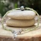 Bracciale con Peridoti e Perla di Tahiti Grigia 7,87 mm – Te Hana