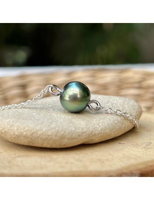 Bracciale con Perla di Tahiti - Bracciale con Perle Coltivate