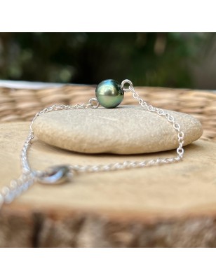 Bracciale con Perla di Tahiti - Bracciale con Perle Coltivate