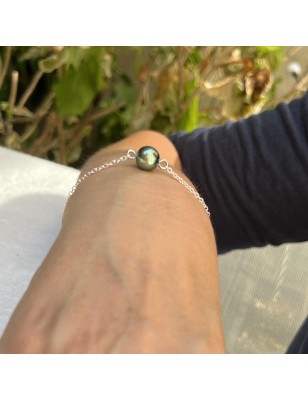 Bracciale con Perla di Tahiti - Bracciale con Perle Coltivate