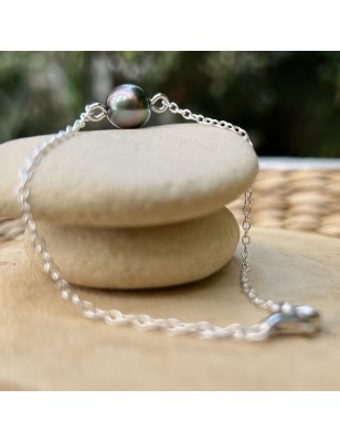 Bracciale con Perla di Tahiti - Bracciale con Perle Coltivate