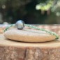 Turquoise and Blue Tahitian Pearl Bracelet