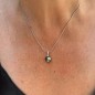 Tāviri - Pendentif Perle de Tahiti Verte AAAA - Top Qualité Tāviri - Pendentif Perle de Tahiti Verte AAAA - Top Qualité