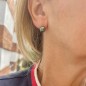 Tiareva - Pistachio Tahitian Pearls - 18k Gold Earrings