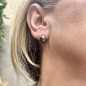 Tiareva - Pistachio Tahitian Pearls - 18k Gold Earrings