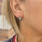 Tiareva - Boucles Oreilles Or 750 Perles de Tahiti Vert Pistache 9.77mm