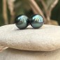 Tiareva - Pendientes de Oro de 18 Quilates con Perlas de Tahití Outre-mer