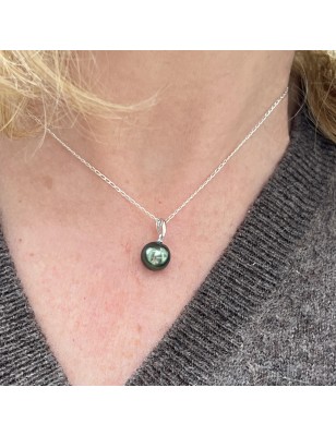 quelle est la couleur vert pistache d'une perle? pendentif femme perle de Tahiti prix