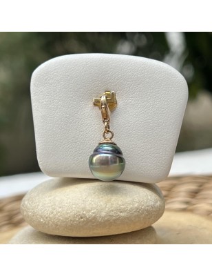 Prezzo Charm Pendente con Perla di Tahiti - Ciondolo con Perla