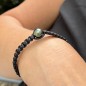 Bracelet Homme Perle de Tahiti Peacock Bleu - 10.08mm
