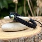 Bracelet Homme Perle de Tahiti Peacock Bleu - 10.08mm