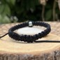 Bracciale Uomo Perla di Tahiti Verde Acqua - 8,90 mm