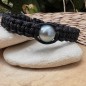 Teaniva - Brazalete Perla de Tahití - Gris - 10.80mm