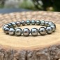 Moerava - Bracelet 21 Tahitian Pearls Oval Peacock and Gray Moerava - Bracelet 21 Tahitian Pearls Oval Peacock and Gray